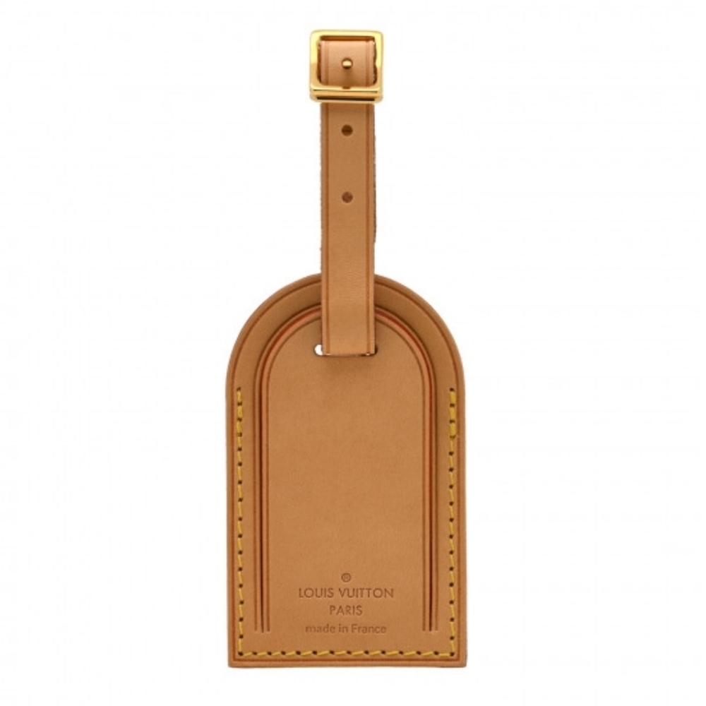 Louis Vuitton Vachetta Leather Luggage Tag